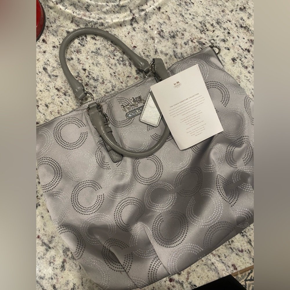 Coach Madison Op Art Emma Bag - Picture 2 of 12